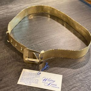 Vintage Whiting and Davis Mesh Belt